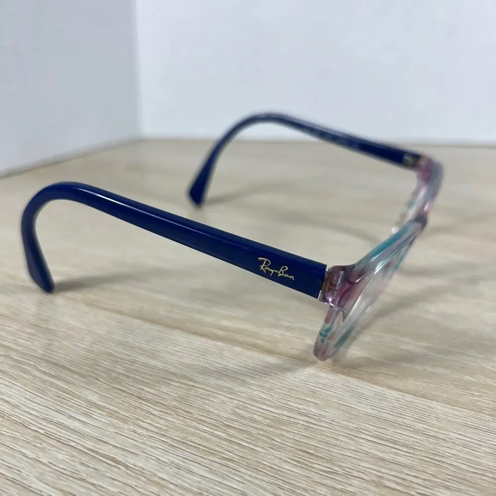 Ray-Ban RB1591 3807 Kids Eyeglasses Blue Clear Frames Only 48-16-130